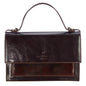 Borsa Contessina da donna classica in pelle liscia colore marrone