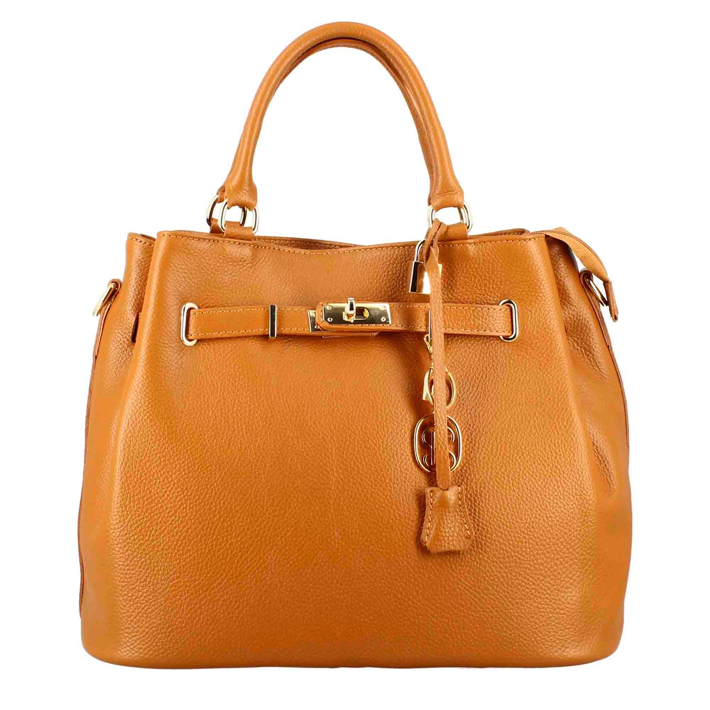 Borsa a mano Frida in pelle con tracolla rimovibile
