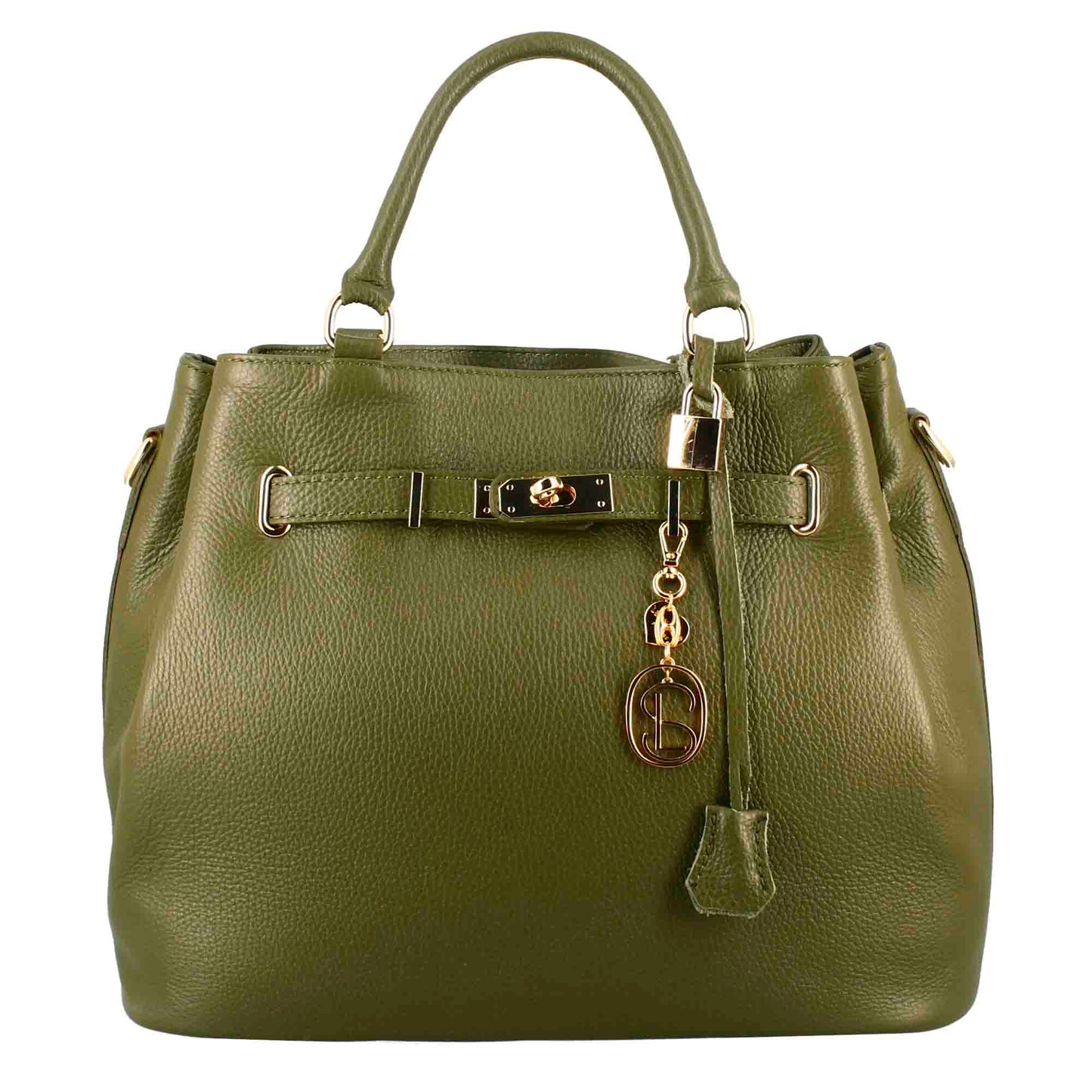 Borsa a mano Frida in pelle con tracolla rimovibile