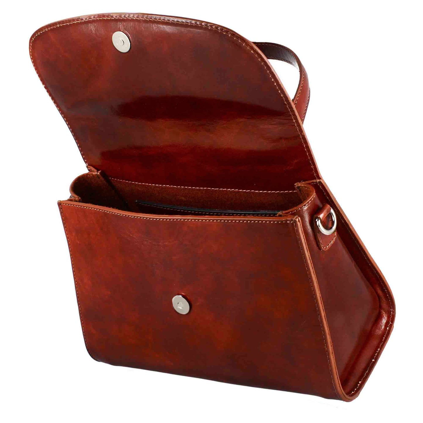 Borsa Lucrezia bauletto da donna classica in pelle liscia