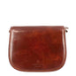 Borsa Essential da donna in pelle liscia colore marrone