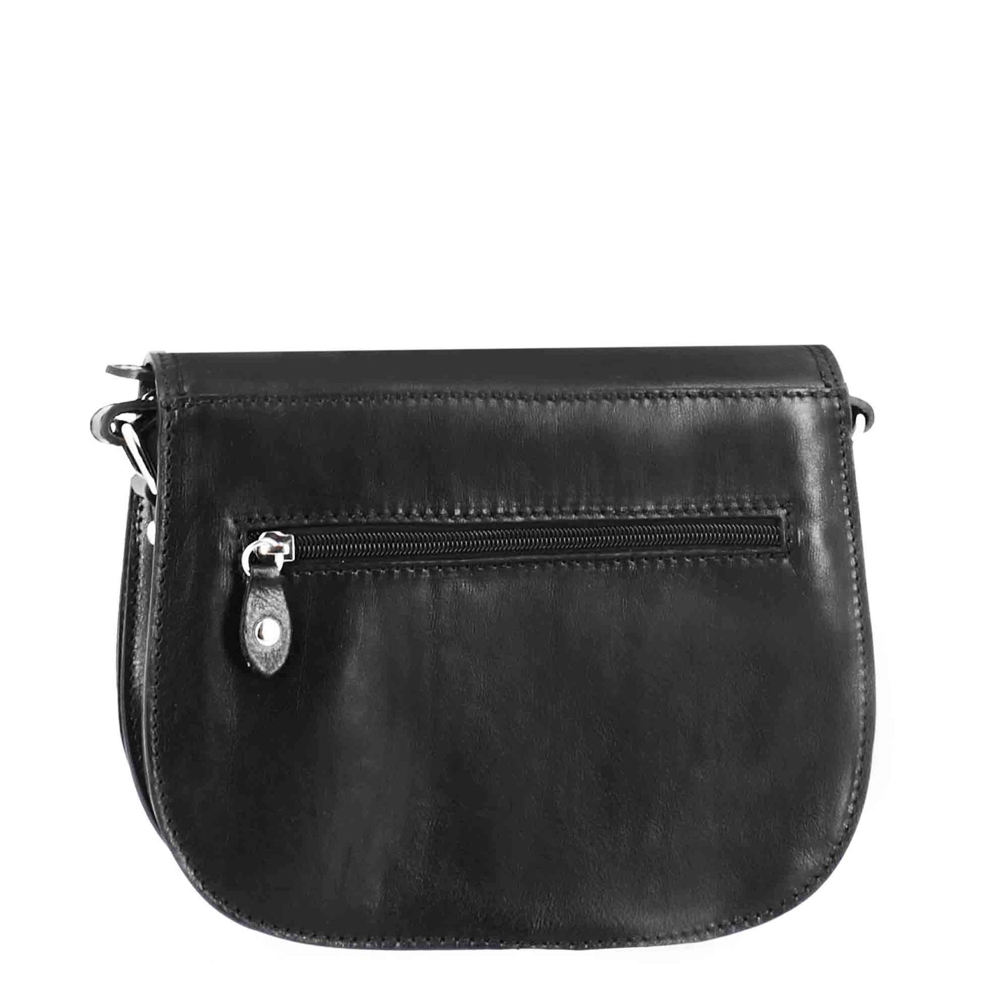 Borsa Essential da donna in pelle liscia colore marrone