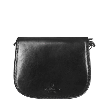 Borsa Essential da donna in pelle liscia colore marrone