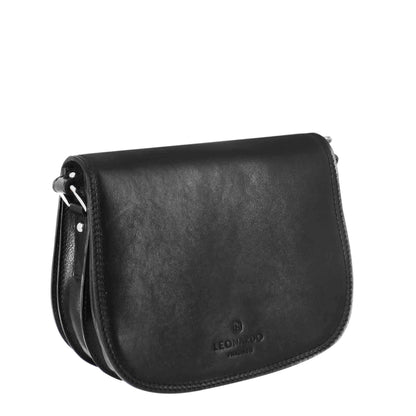 Borsa Essential da donna in pelle liscia colore marrone
