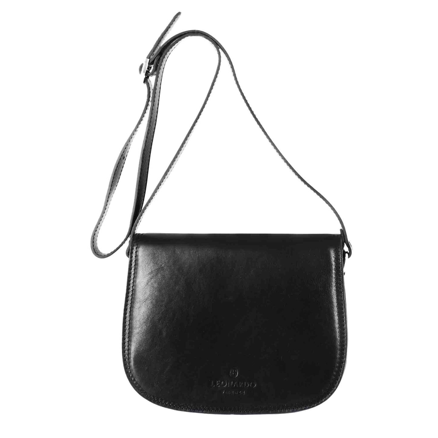 Borsa Essential da donna in pelle liscia colore marrone