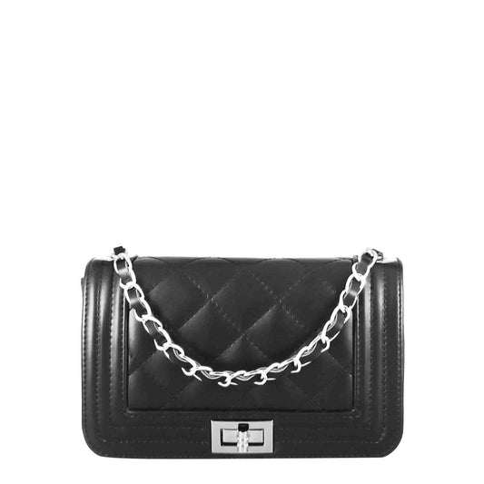 Timeless Small Quilted Leather Shoulder Bag