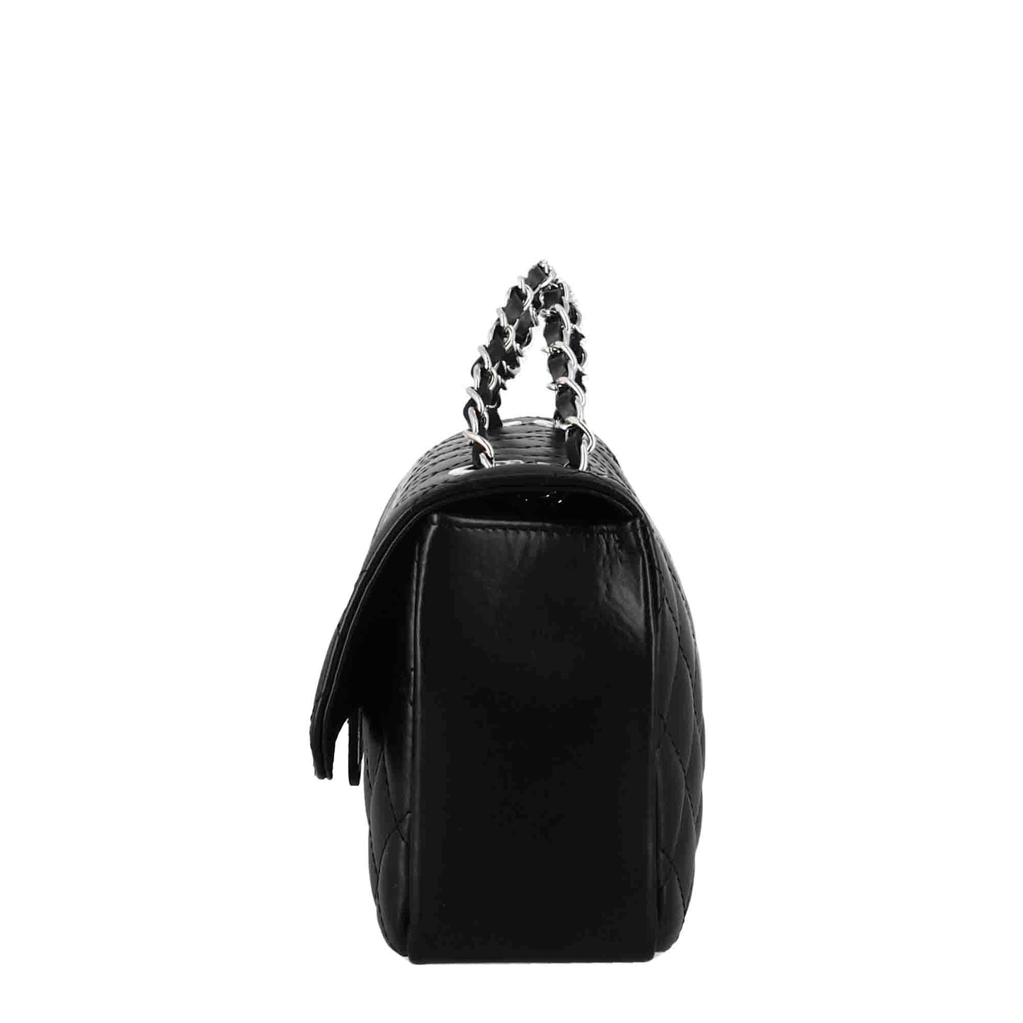 Medium Quilted Leather Vanity Shoulder Bag