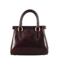 Fiorenza leather handbag with removable shoulder strap