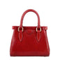 Fiorenza leather handbag with removable shoulder strap