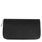 Large Women's Leather Zipper Wallet