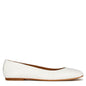 Ballerina casual da donna in pelle liscia fatta a mano