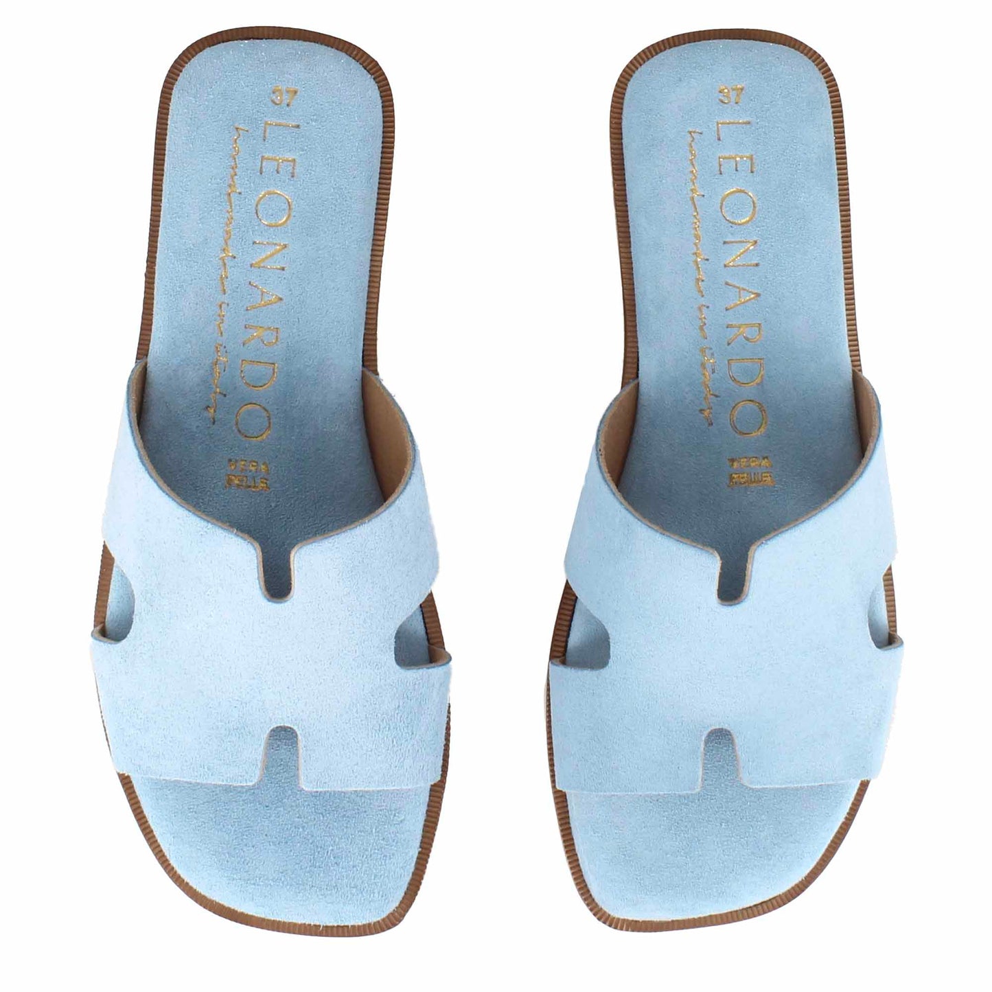 Women's H-Shape Suede Slippers