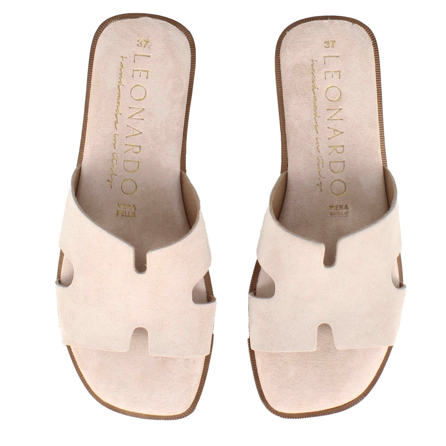 Women's H-Shape Suede Slippers