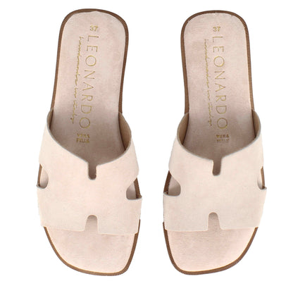 Women's H-Shape Suede Slippers