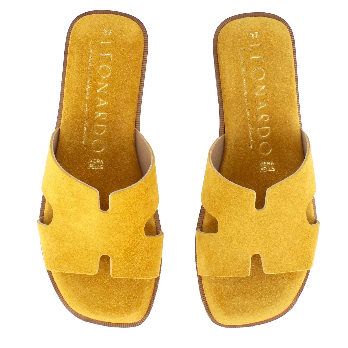 Women's H-Shape Suede Slippers