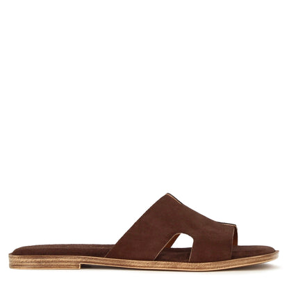 Women's H-Shape Suede Slippers
