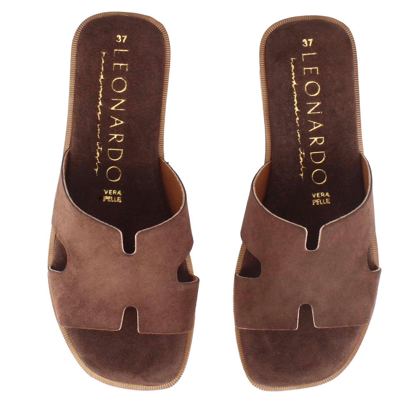 Women's H-Shape Suede Slippers