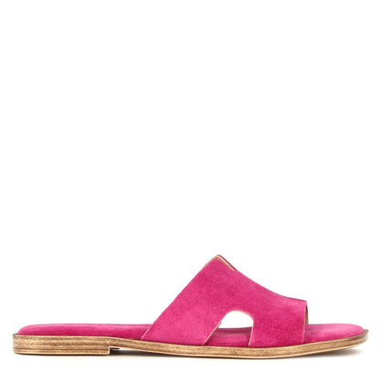 Women's H-Shape Suede Slippers