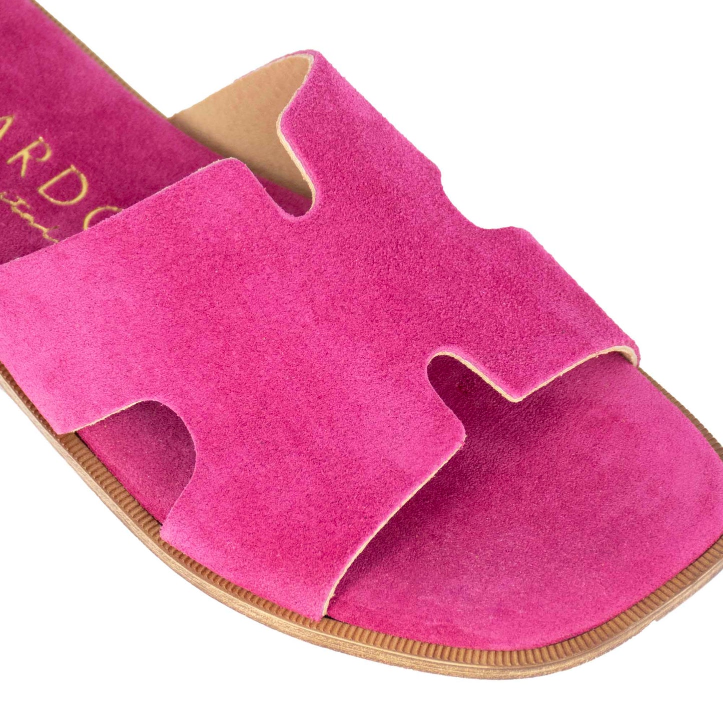 Women's H-Shape Suede Slippers