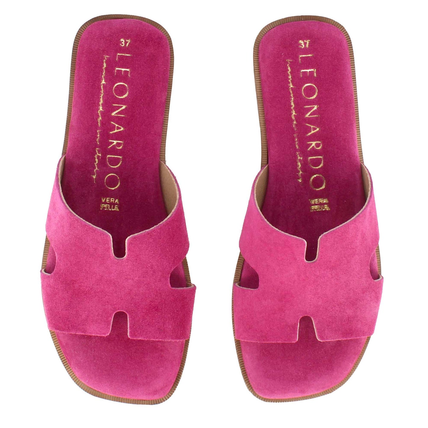 Women's H-Shape Suede Slippers