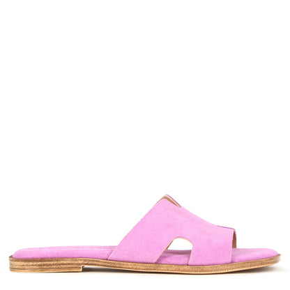 Women's H-Shape Suede Slippers