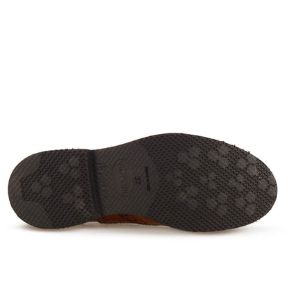 Women's leather brogue oxford