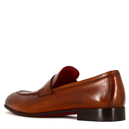 Mocassino classico da uomo in pelle