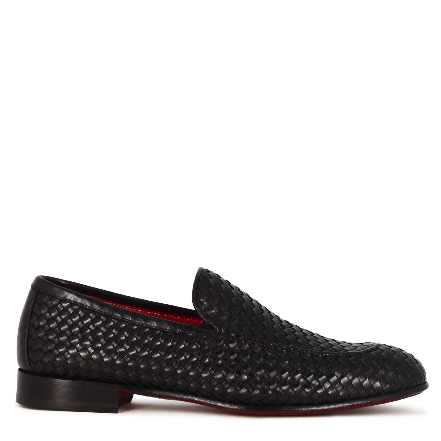 Men's Classic Moccasin in Woven Leather