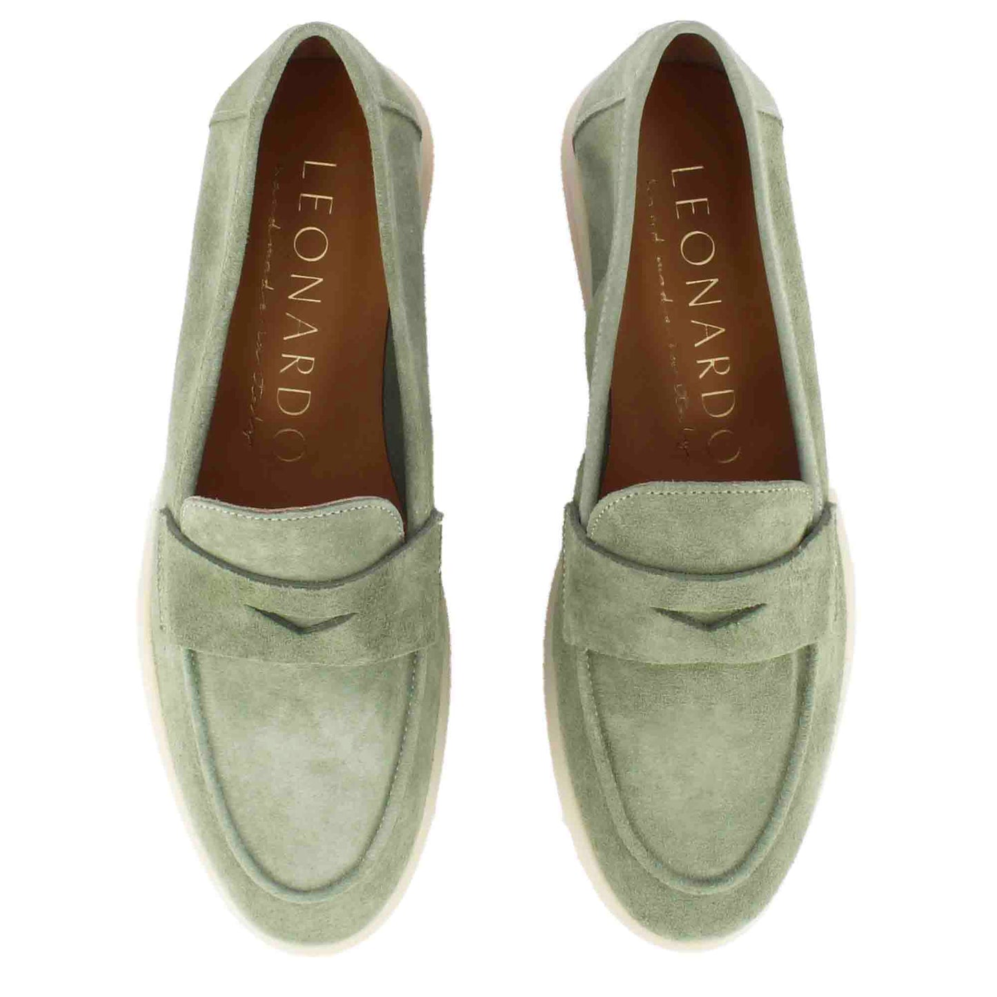 Mocassino barca da donna classico in pelle scamosciata