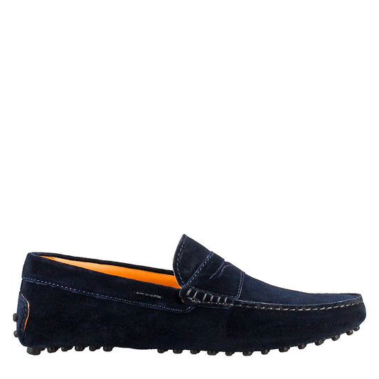 Carshoe handmade suede leather moccasins for men