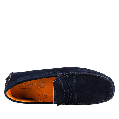 Carshoe handmade suede leather moccasins for men