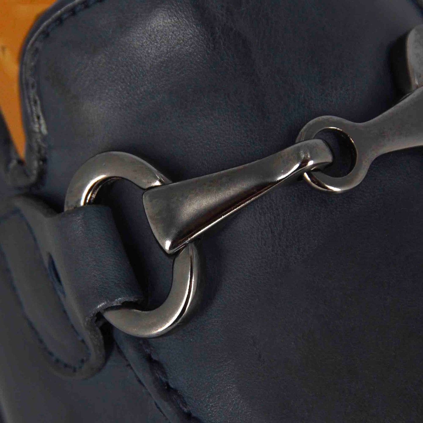 Men's Leather Moccasin with Clamp