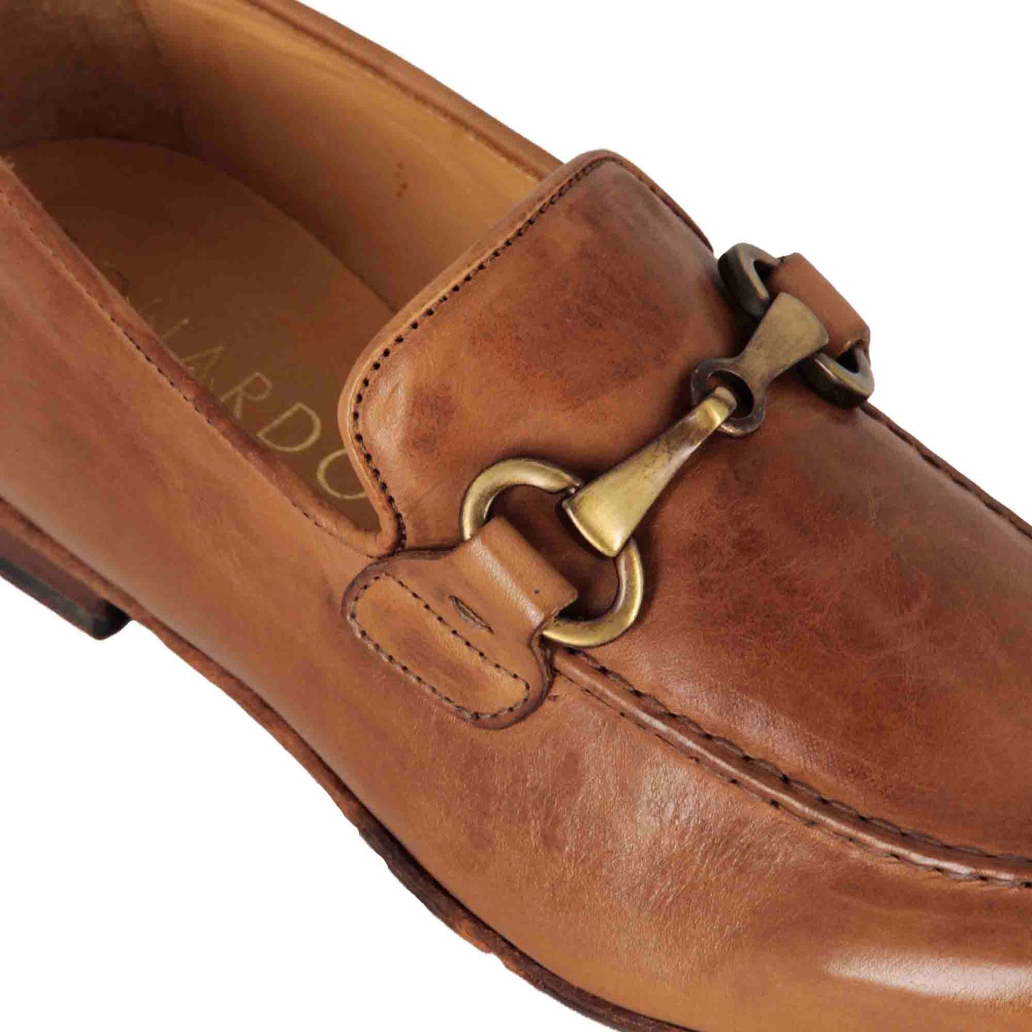 Men's Leather Moccasin with Clamp