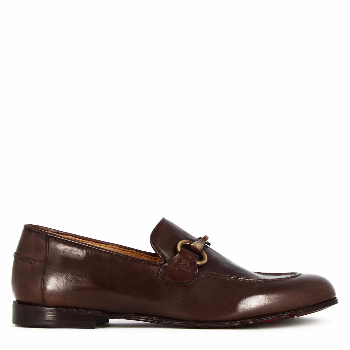 Men's Leather Moccasin with Clamp