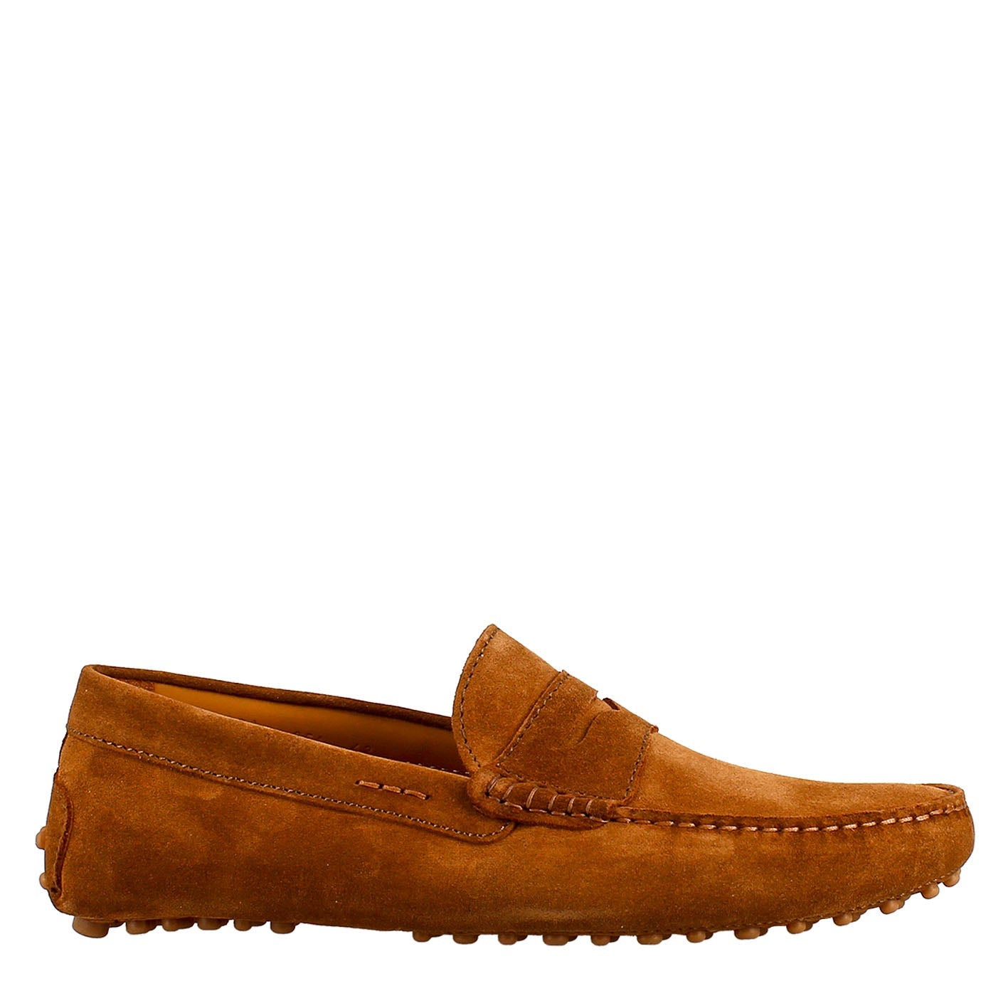 Carshoe handmade suede leather moccasins for men