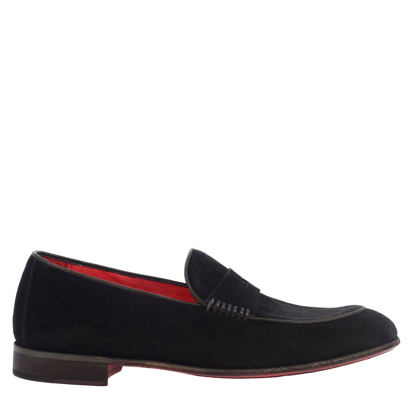 Men's elegant loafer suede 