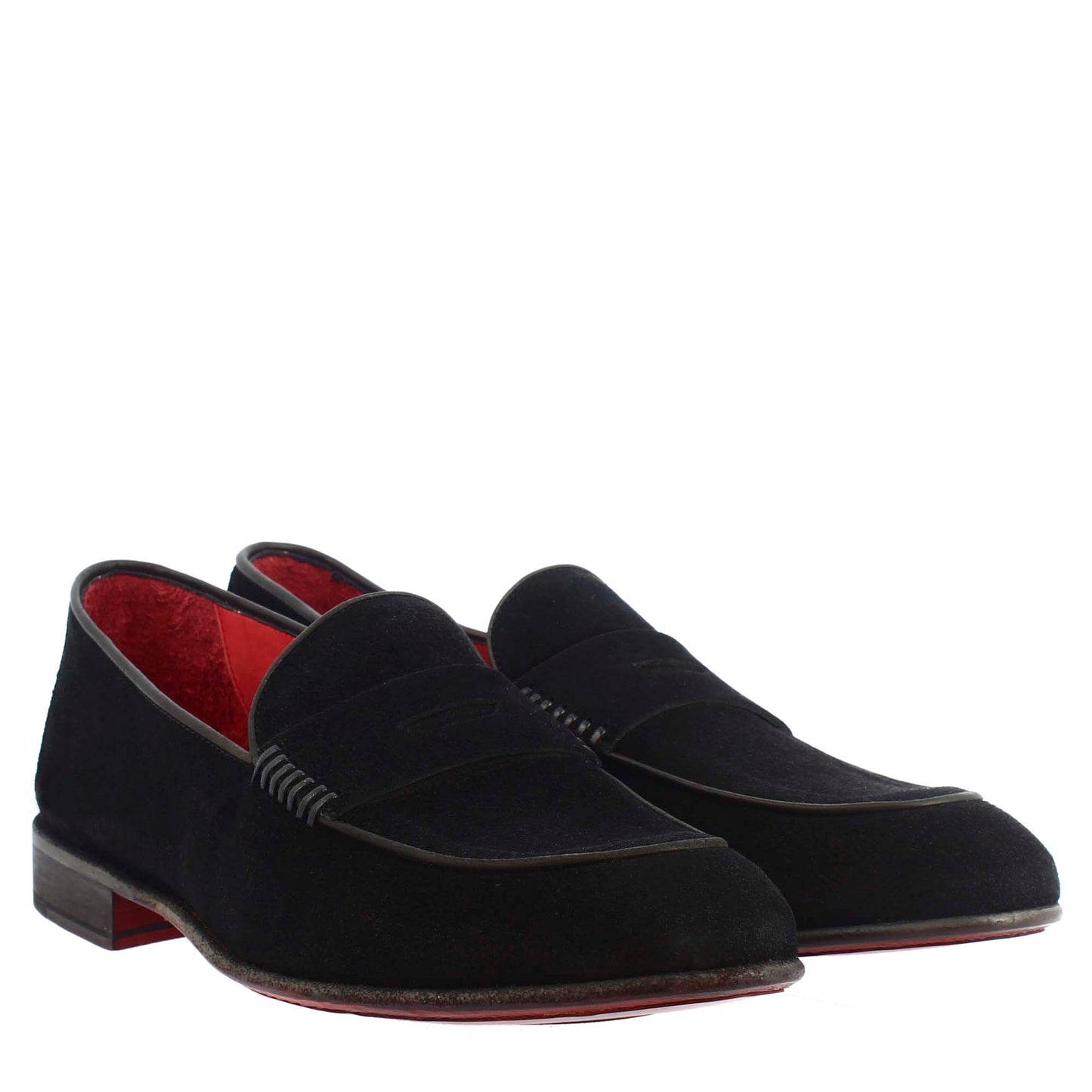 Men's elegant loafer suede 