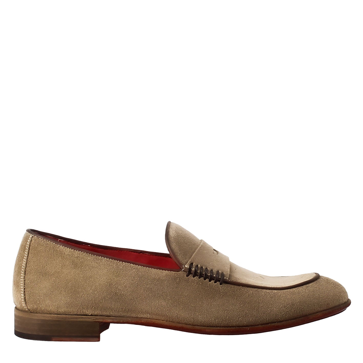 Men's elegant loafer suede 