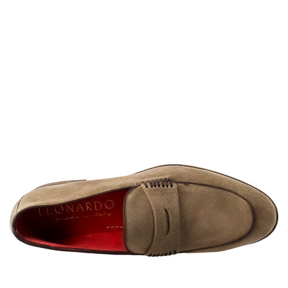 Men's elegant loafer suede 