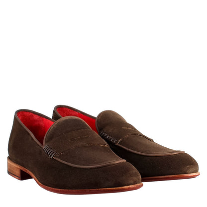 Men's elegant loafer suede 