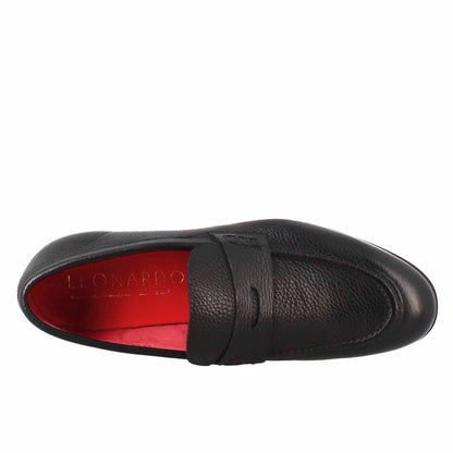 Men's Tubular Leather Moccasin