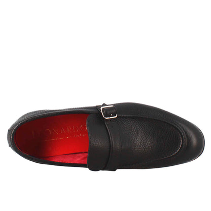 Men's Soft Leather Buckle Loafer