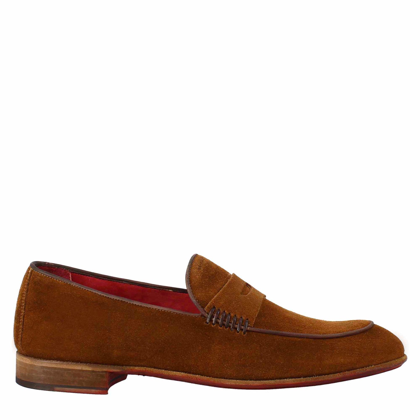 Men's elegant loafer suede 