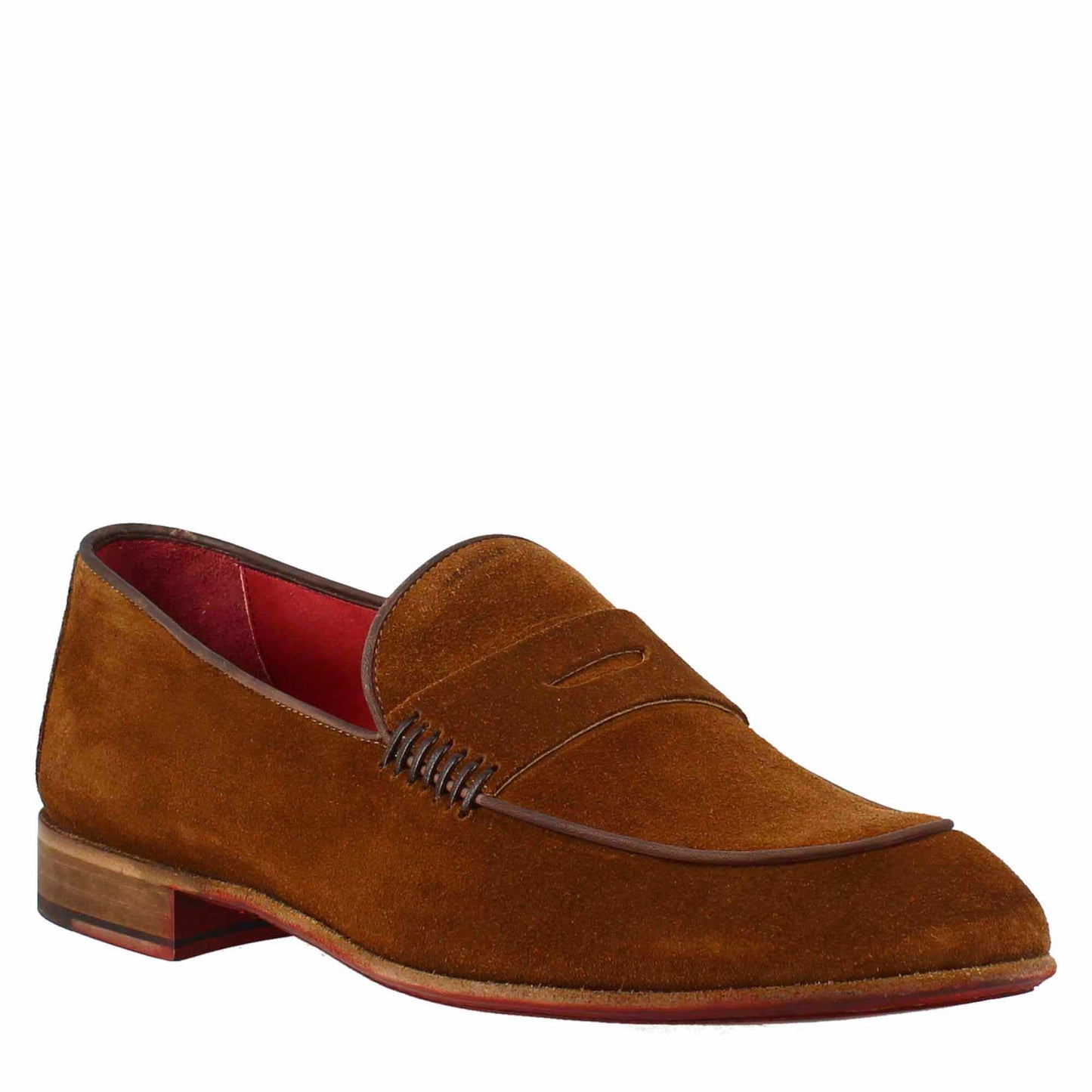 Men's elegant loafer suede 