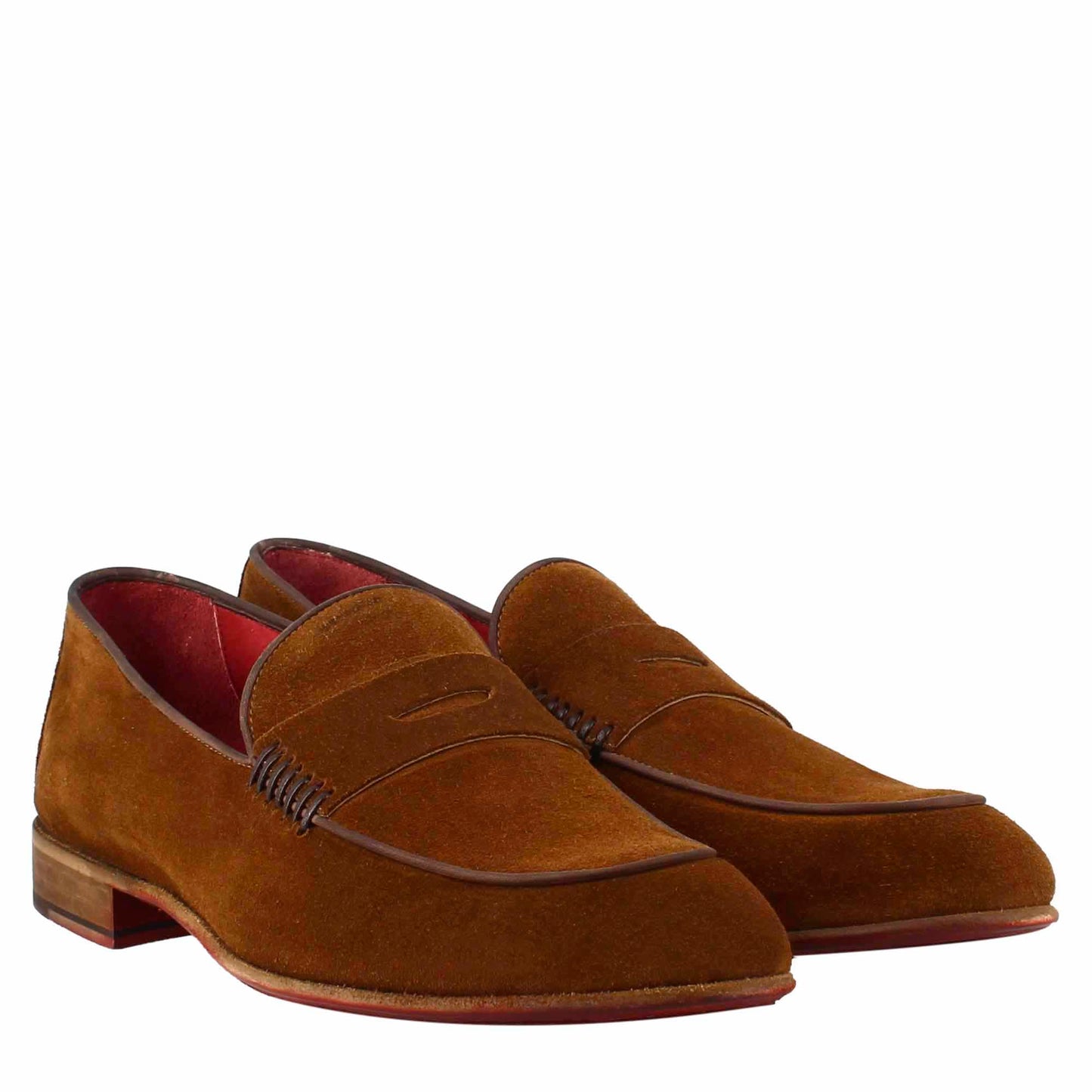 Men's elegant loafer suede 