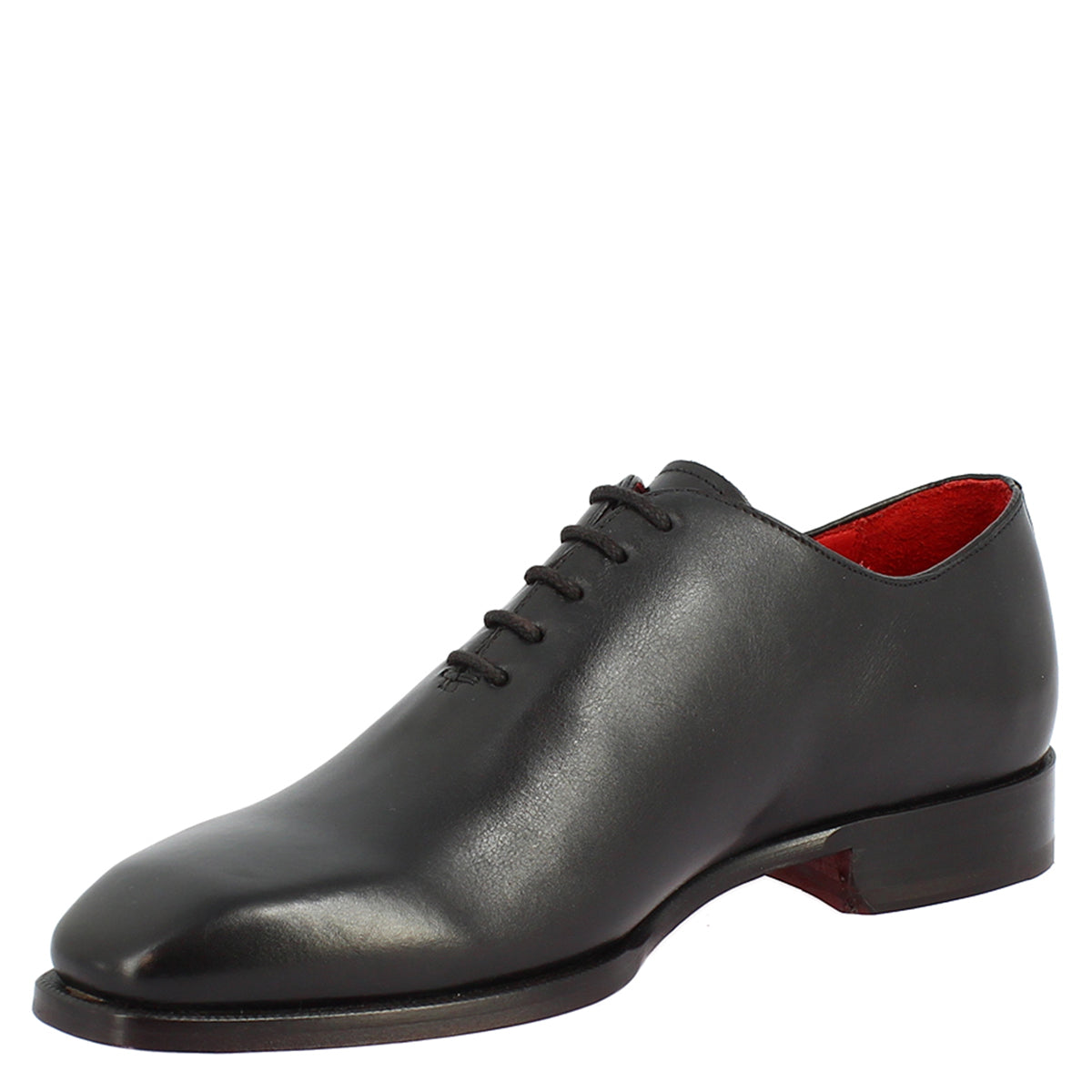 Scarpe da uomo elegante wholecut fatte a mano in pelle