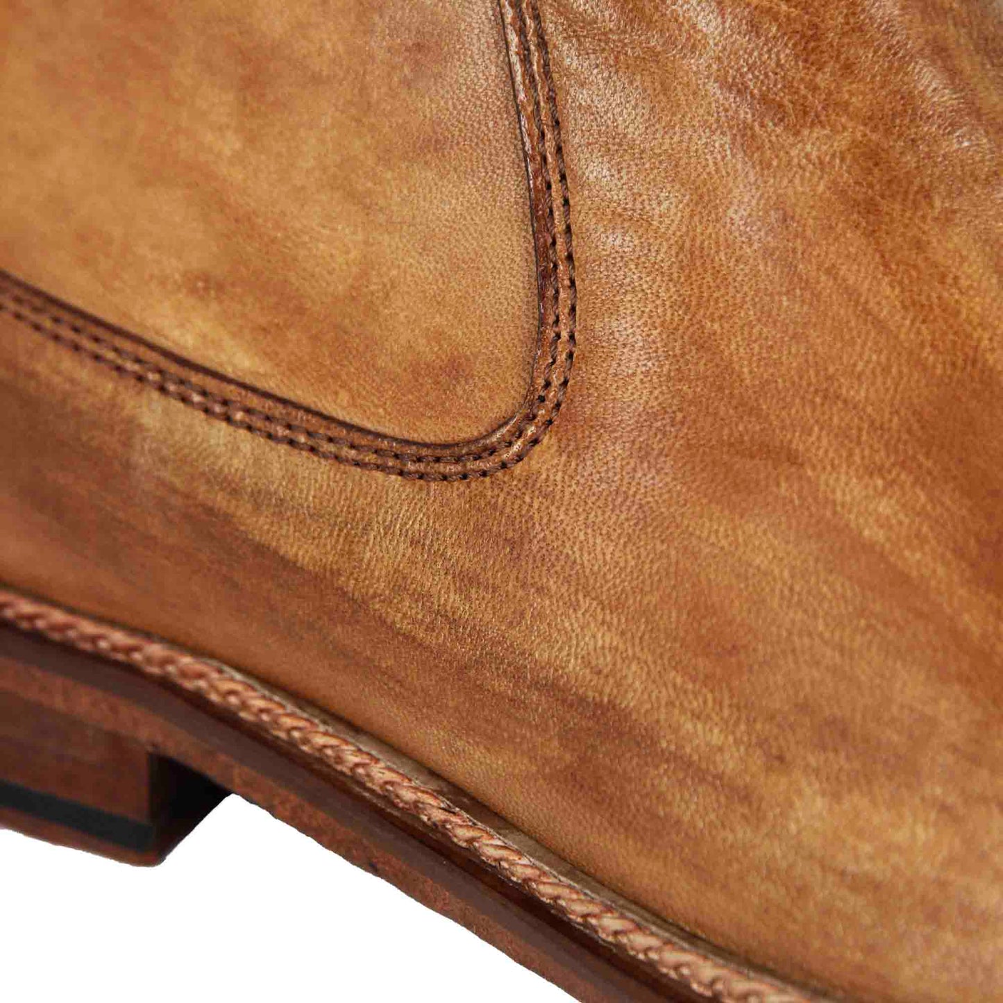 Vintage Leather Men's Ankle Boots
