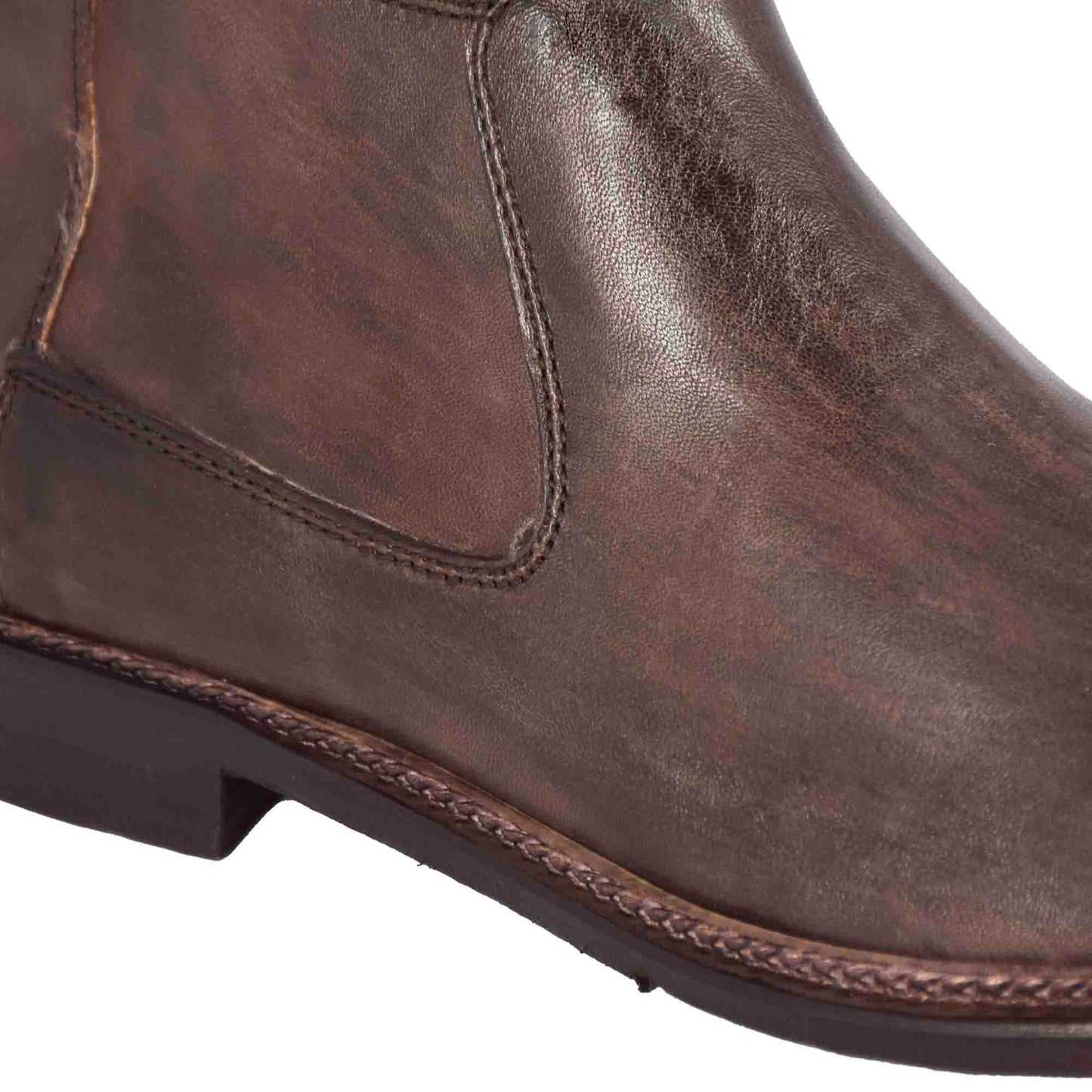 Vintage Leather Men's Ankle Boots