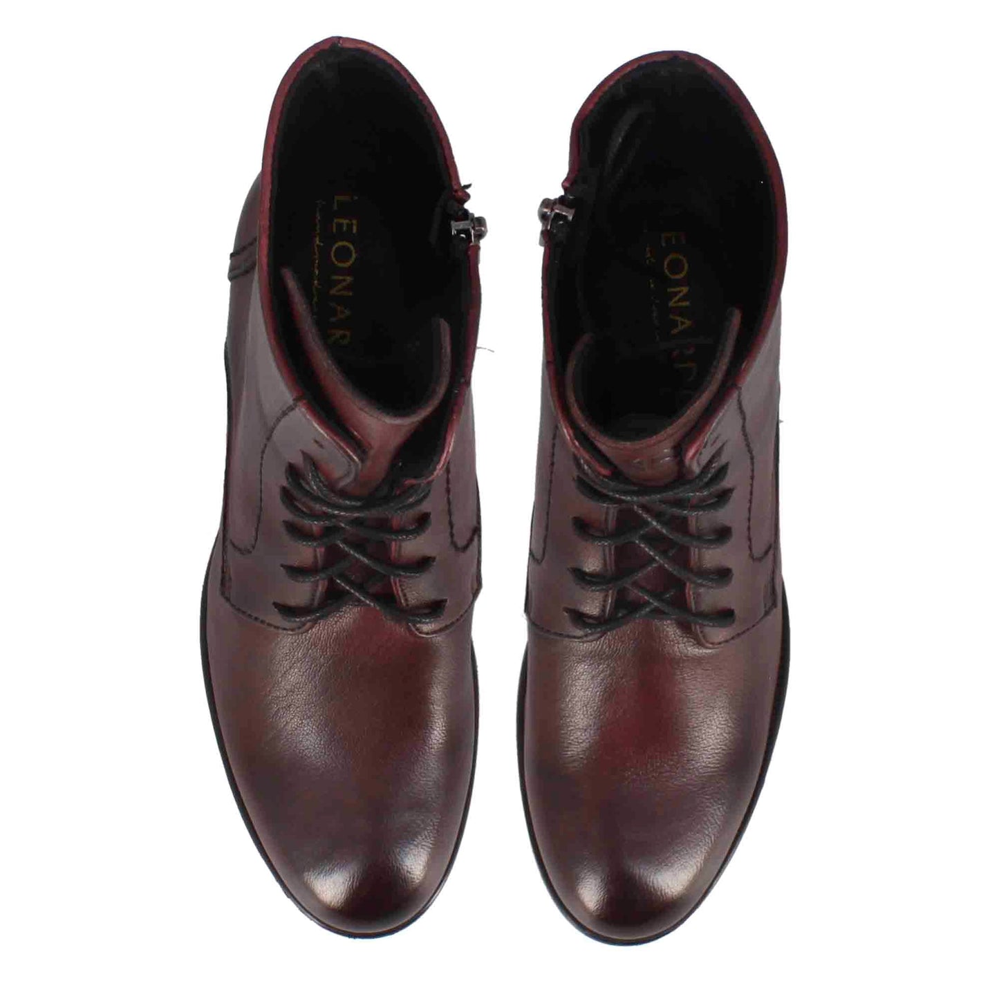 Women's leather ankle boot