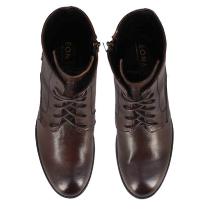 Women's leather ankle boot